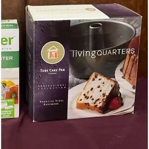 Living Quarters Tube Cake Pan/Angel Food Cake Pan- New In Box